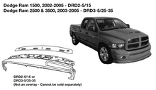 Load image into Gallery viewer, Dodge Trucks Ram 1500, 2500, 3500 Dash Replacement 2002 2003 2004 2005  DRD2-5/15