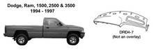 Load image into Gallery viewer, Dodge Trucks Ram 1500, 2500, 3500 Dash Replacement 1994 1995 1996 1997  DRD4-7