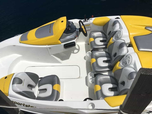 2003-2007 Seadoo Speedster Sportster Jet Boat seat bottom base inner and outer sea doo (toilet seat)